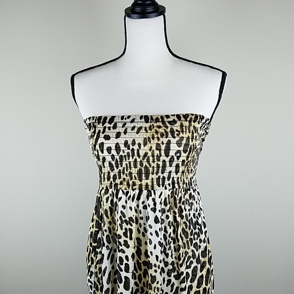 ⚡NWT leopard print dress - skirt